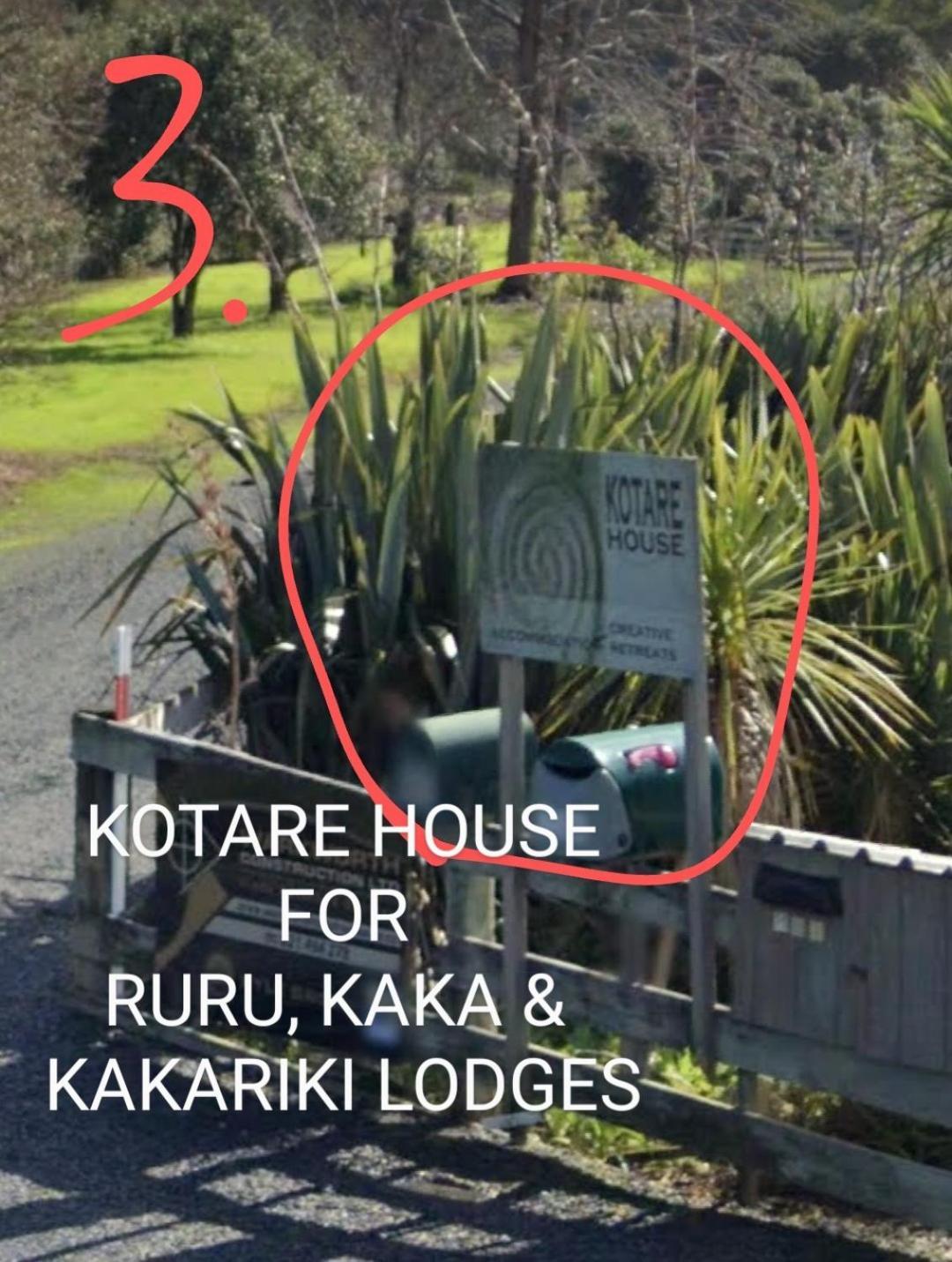 Kaka Lodge At Kotare House Tawharanui Buitenkant foto